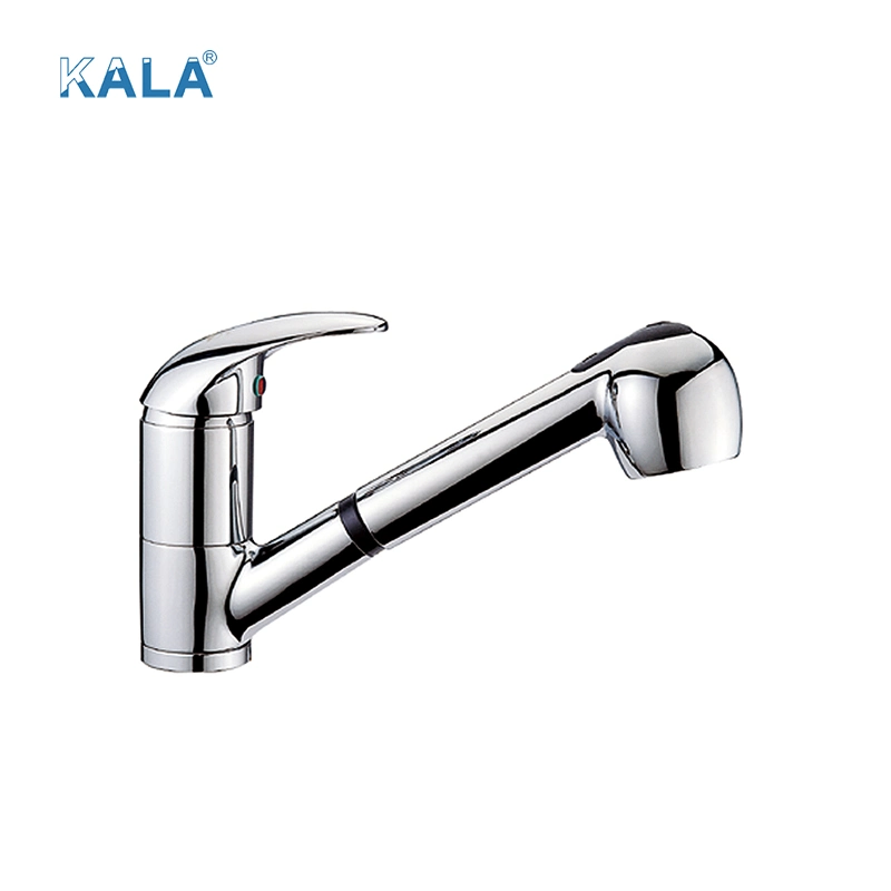 Stainless Steel Single Handle Hot and Cold Pull out Kitchen Water Faucets