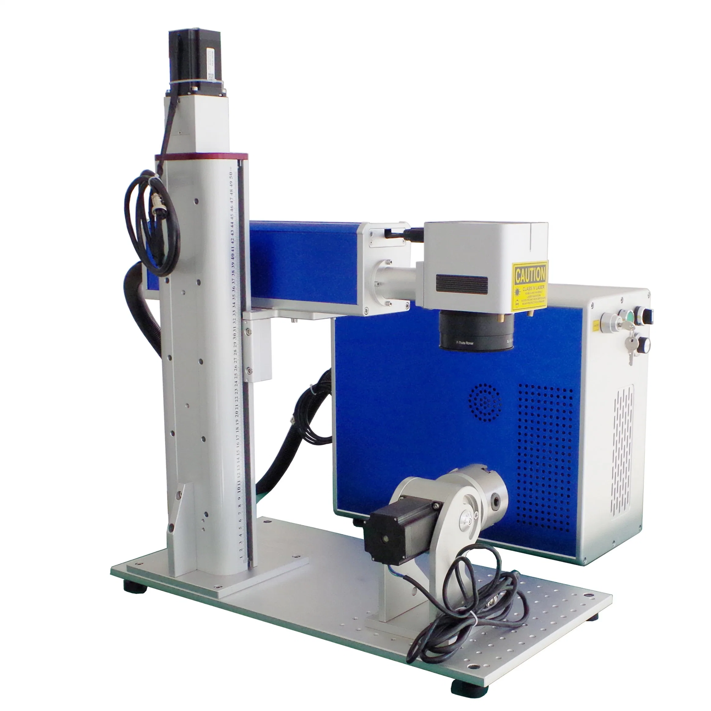 20W Fiber Laser Marking Machine with Rotary Tool