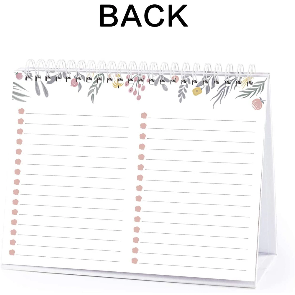 Academic Year Standing Desk Calendars with Planner Stickers