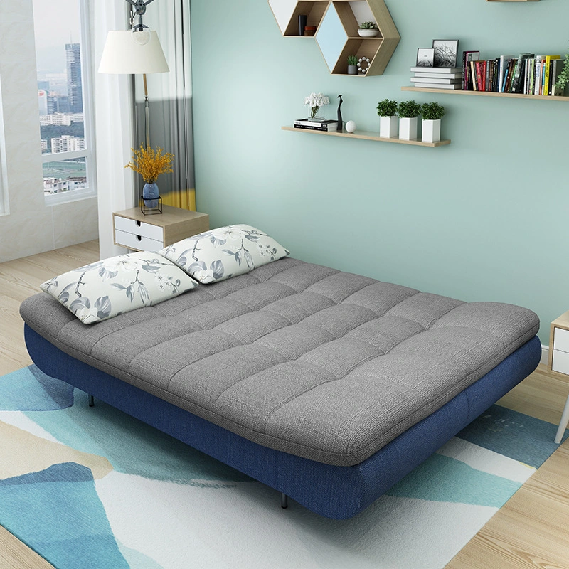 Factory Wholesale/Supplier Cheap Furniture Divan Sofa Cum Bed Modern Double Folding Sofa Bed