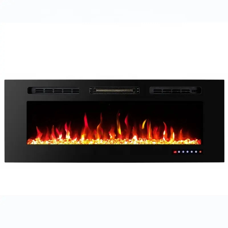 Decor Flame Fire Place Moderne Fernbedienung Wand-Dekorative Elektro Freistehender Kamin