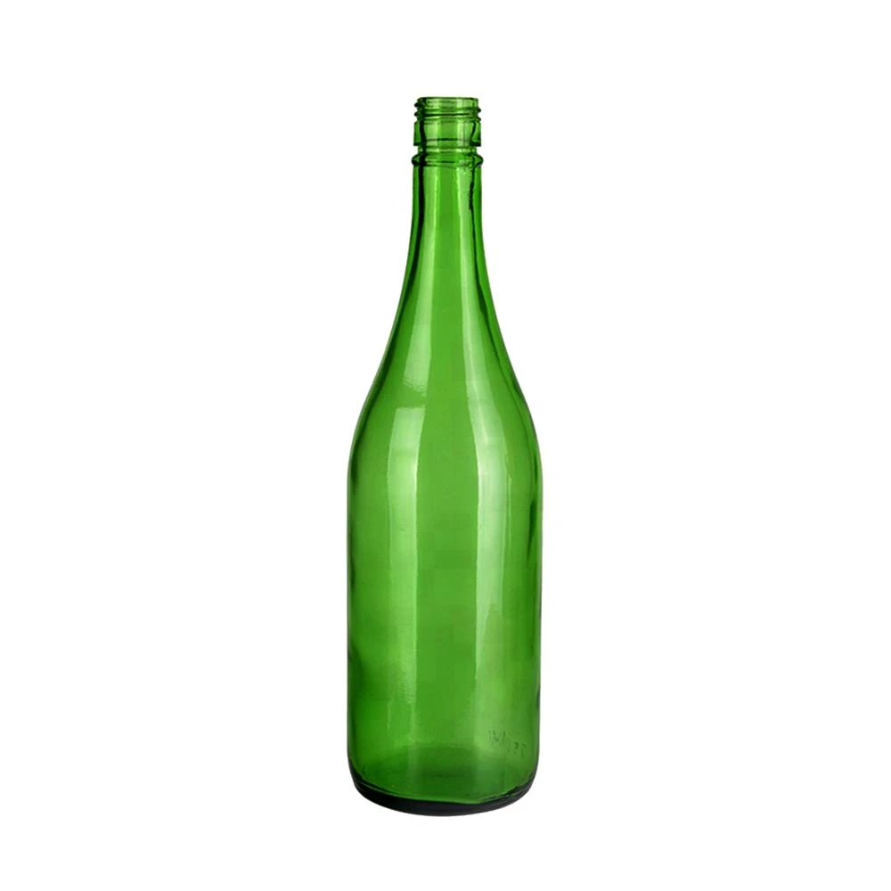 Wholesale/Supplier Empty Black Ice Wine 500ml 1000ml 750ml Wine Bottle Glass with Cork