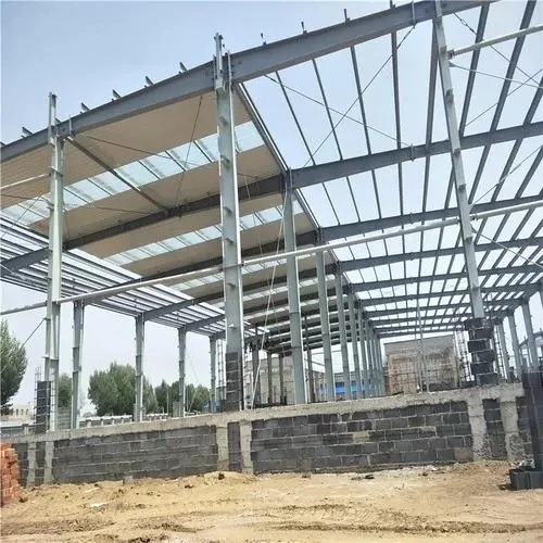 Long Span Prefabricated Light Steel Structures Efficient Building Construction for Commercial Properties