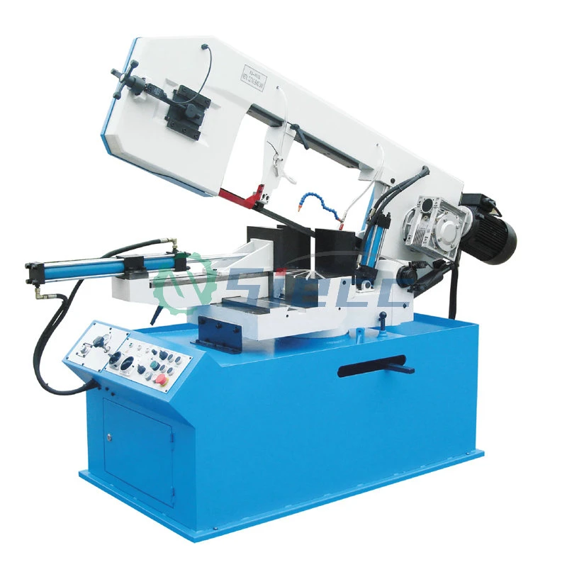 4232# New Cantilever CNC Cutting Machine Aluminum and Brass Rod Cutter Horizontal Band Saw Machine Saw Blade