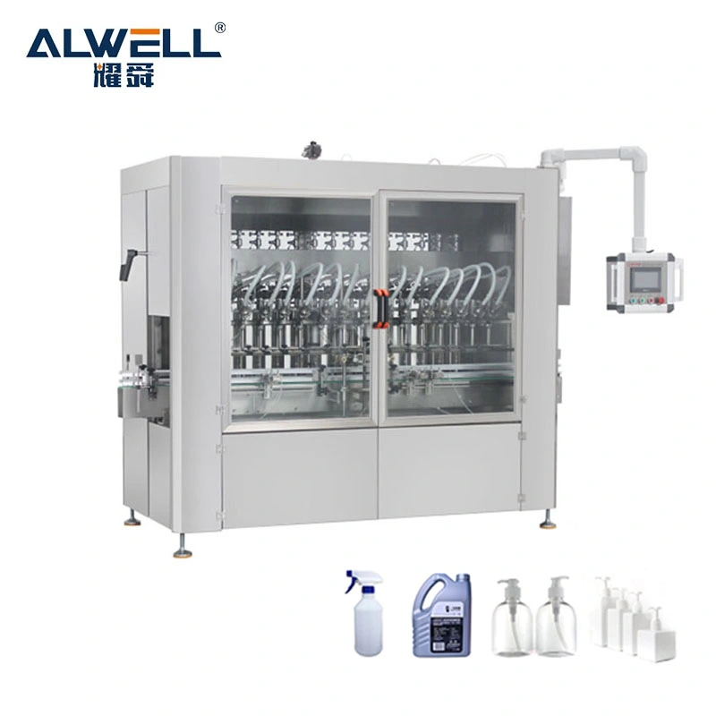 Alcohol Shampoo Glass Bottle Filling and Capping Machine