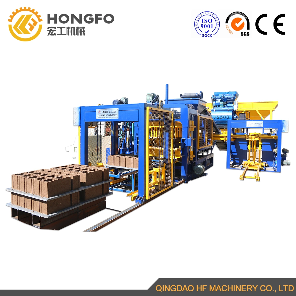 OEM Factory Fly Ash Paving Blocks Construction Interlocking Concrete Bricks Making Machine Eco 6-15