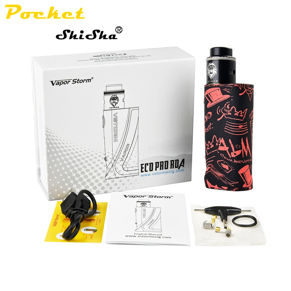 Multicolour E Vape Kits 80W Eco PRO Rda Vape Pen