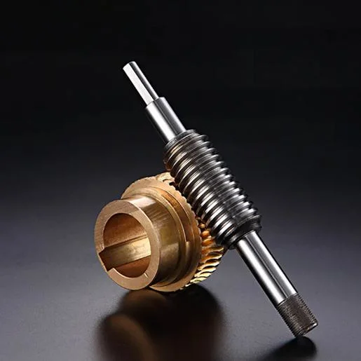 Industrial Components Worm Shaft Gear for Auto Part CNC Machining/Milling/Hobbing/Turning