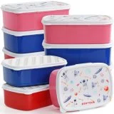 Aohea Cute Cartoon Plastic Food Containers Children Lunch Box