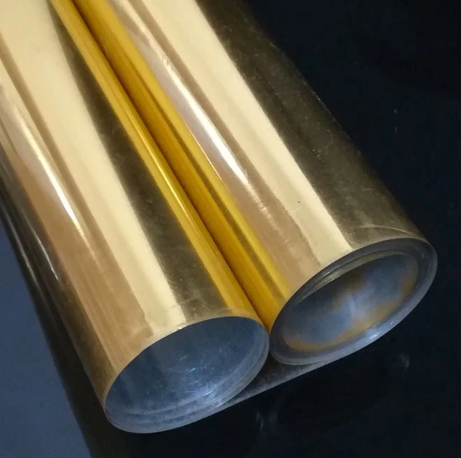 Packing Film Manufacturers Metalized Gold Coated Pet Film