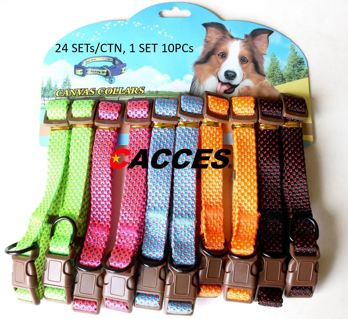 Colares Cacces para coleira de cabeça, coleira para cão no-Pull, perfeita para treino de trela e arnês, para os animais de puxar coleiras de oferta para animais de estimação gola macia e ajustável