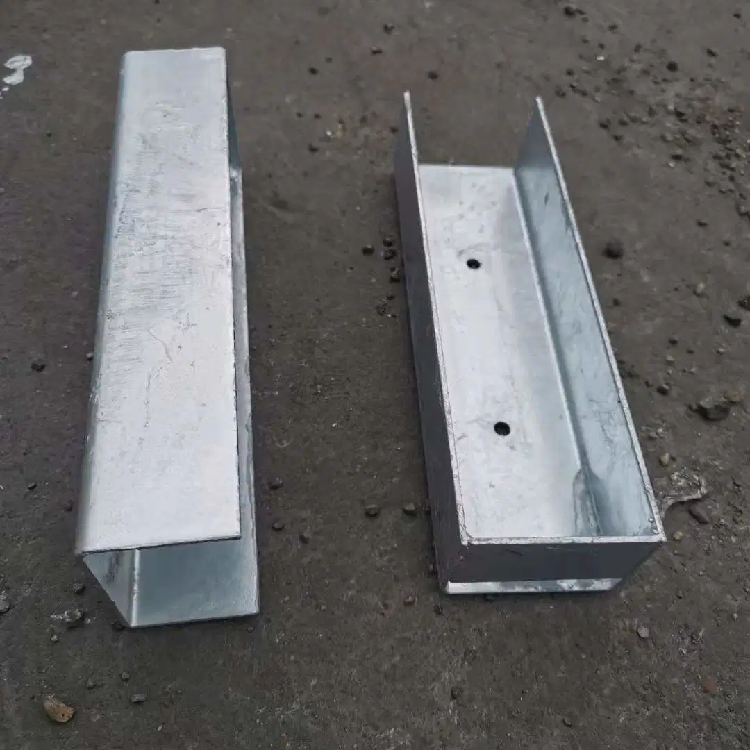 Welding Plate to Make Welding Corner Post Column