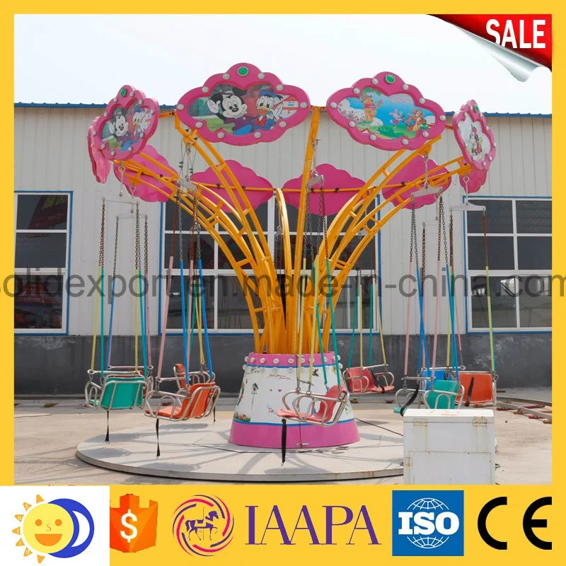 L'équipement d'Amusement Flying Chaises Chaises Mini Flying Kids Chaise de vol de pivotement