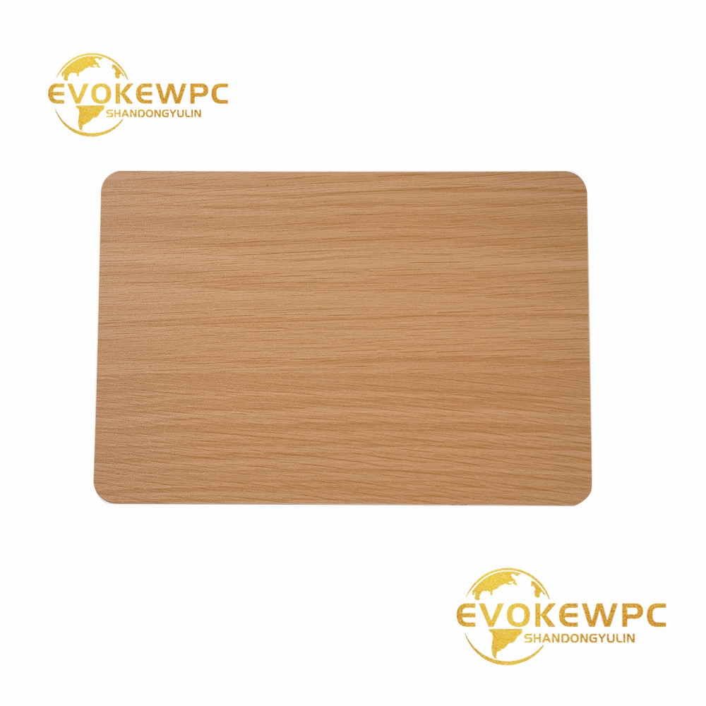 Evokewpc High Glossy 3D WPC PVC Wall Board Bendable Bamboo Charcoal Wood Veneer