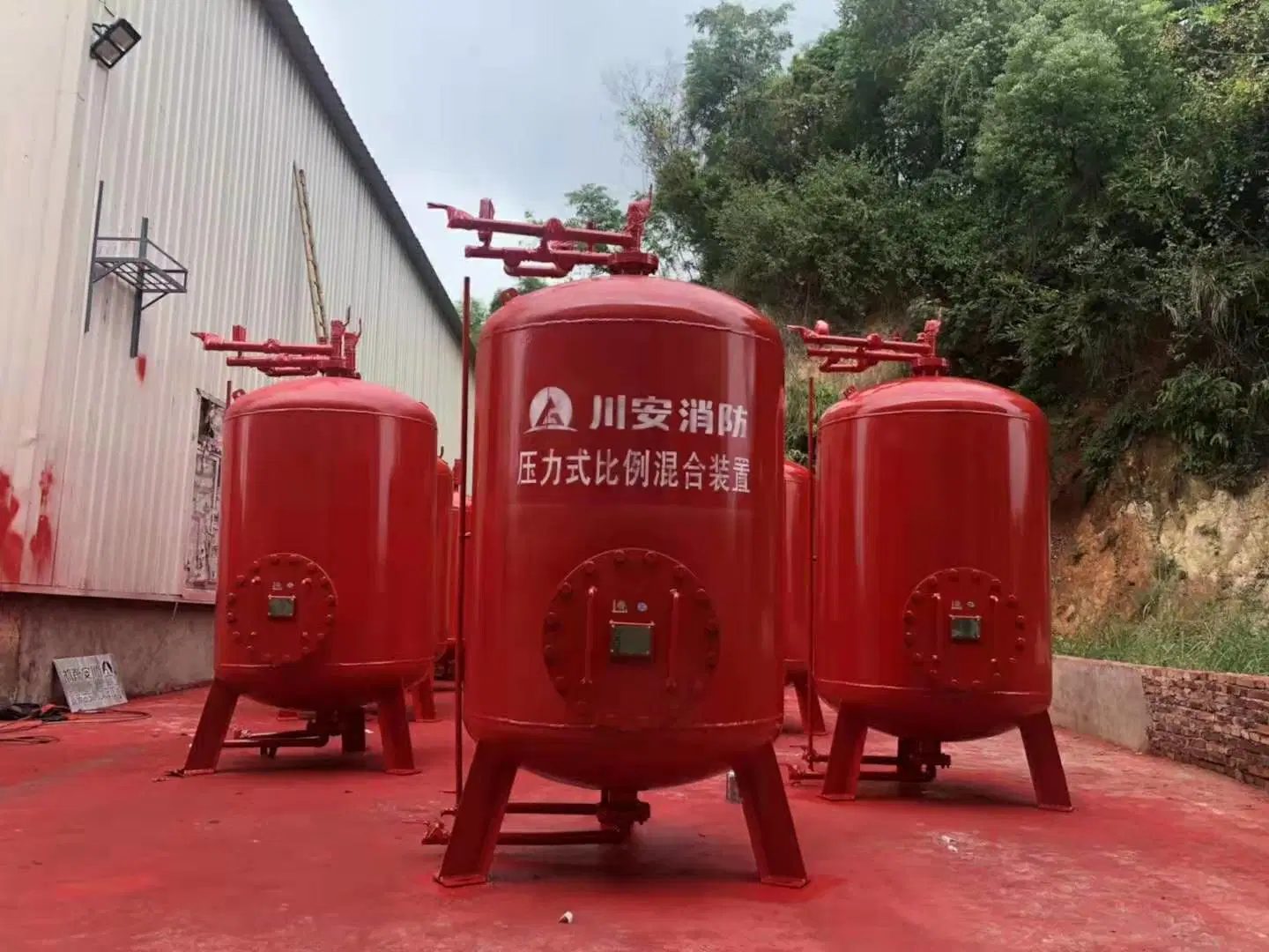 Ca 1000 Tons Mixing Foam Mobile Portable Foam Tank