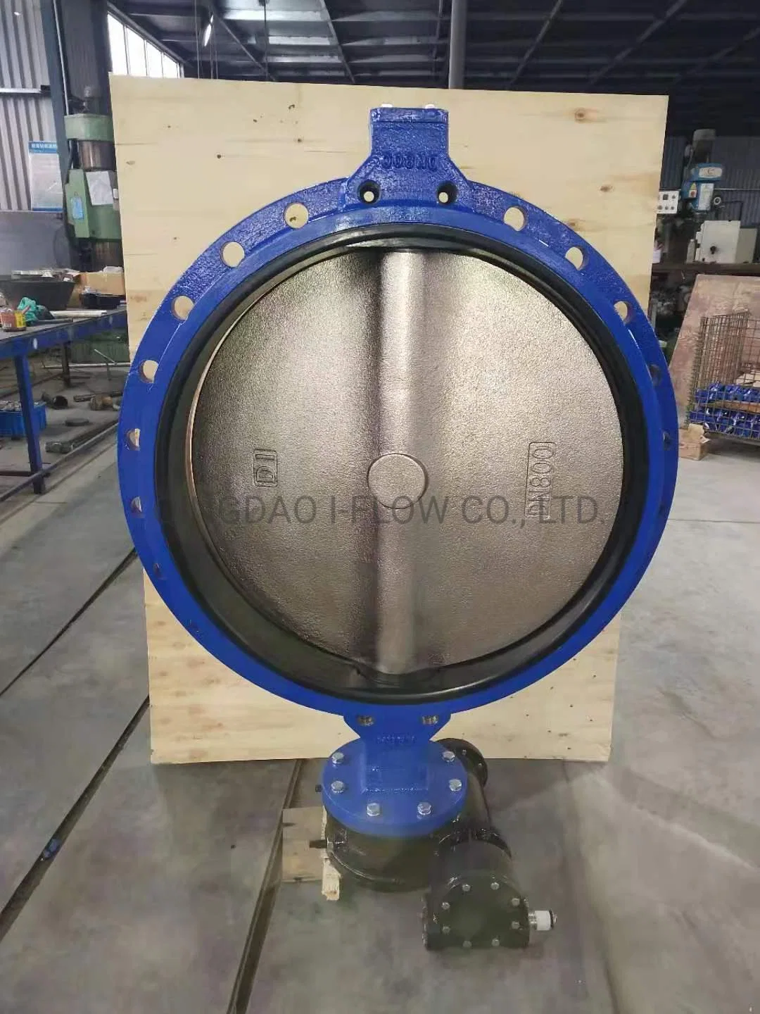 Mono Single Flanged Butterfly Valve Di Body Dnv Foundry Approval