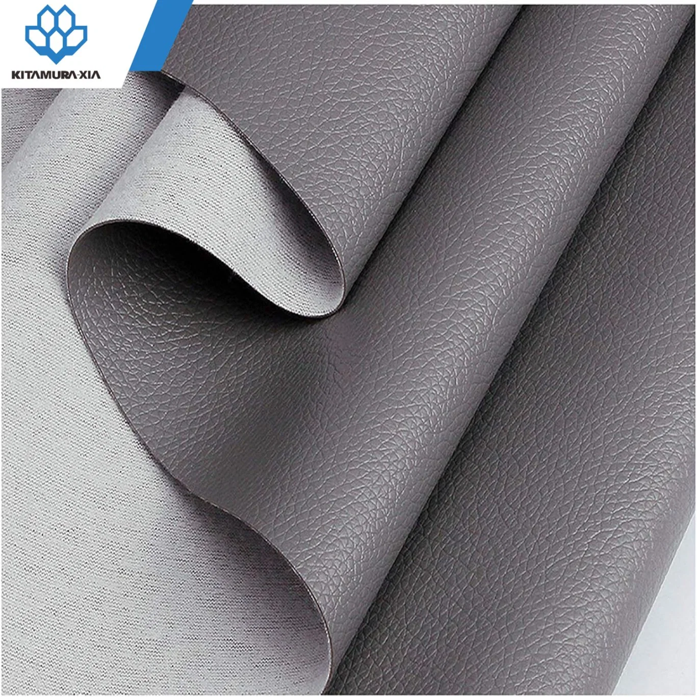 Synthetic Leather Fabric PU Faux Stretch Material for Car Seats Sofa