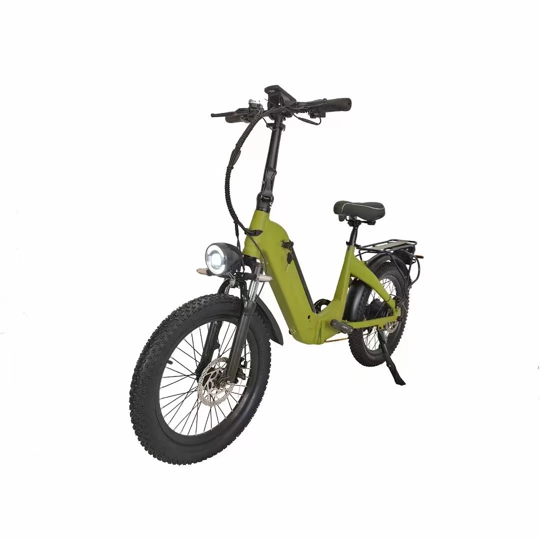 20" * 4,0 Elektro-Snow Bike Fat Tire 500W 48V eBike Faltbar Elektroroller 20inch für Erwachsene mit optionaler Batterie