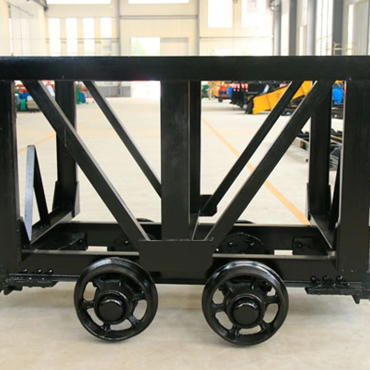 New Mining Car Unloading Shuttle Cart MLC3-6 Narrow Gauge Mine Wagon Material Supply Mining Car for Sale