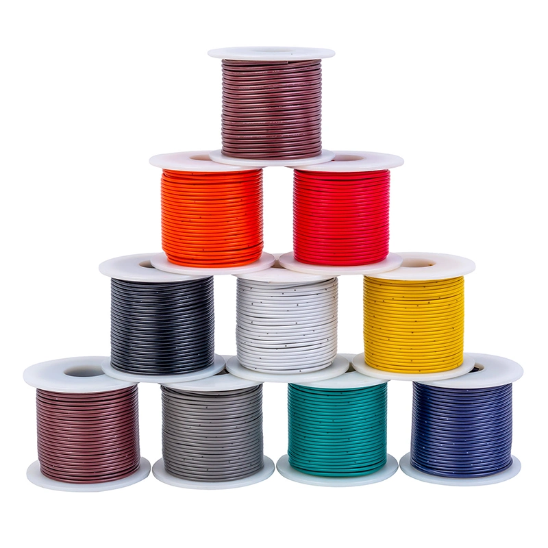 Wholesale/Supplier Electrical Wire Color Code PVC Insulated 10 12 14 Gauge Single Core Copper Wire UL10070