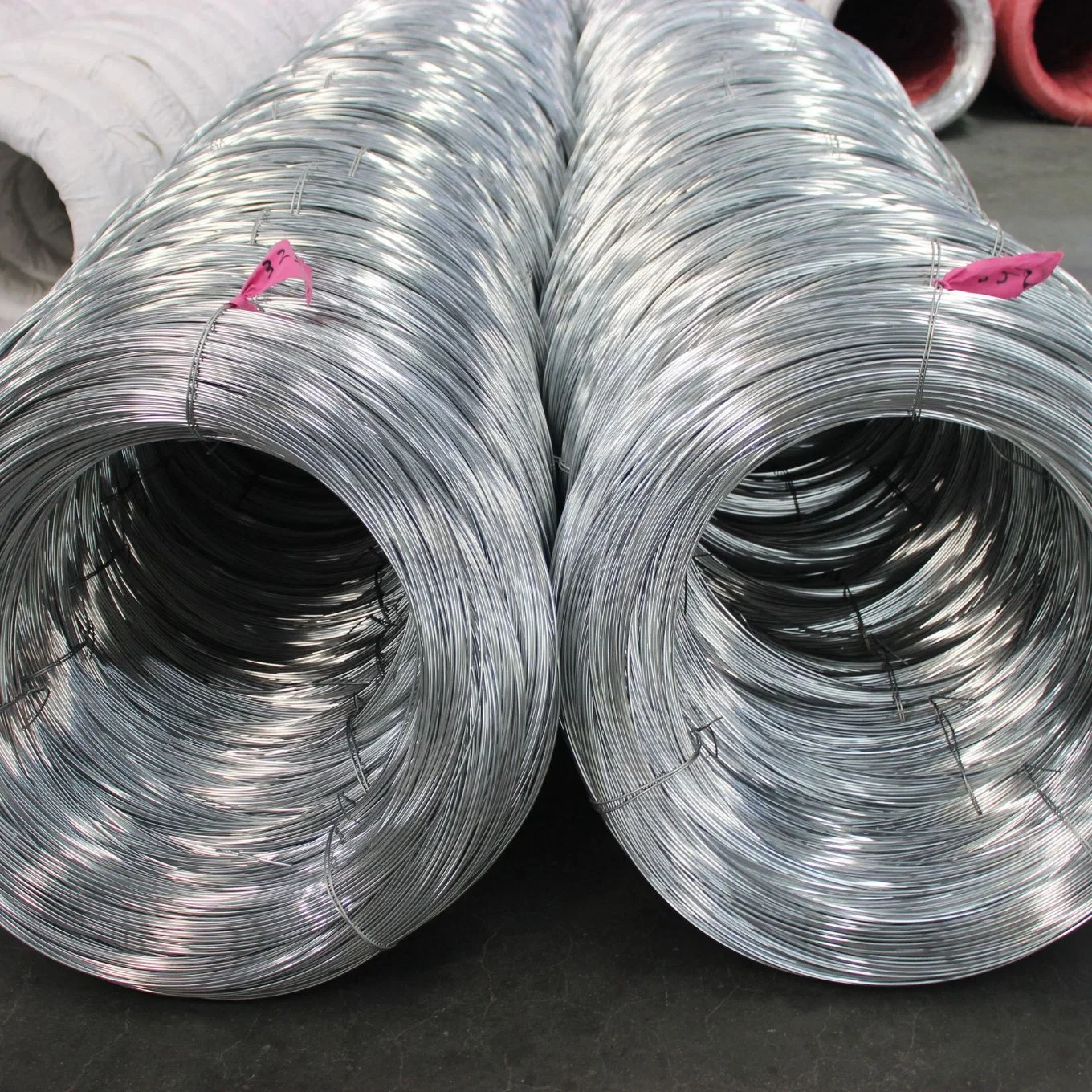 SAE 1045 2.2*2.7mm 2.4*3.0mm Hot Dipped Galvanized Oval Shaped Steel Wire