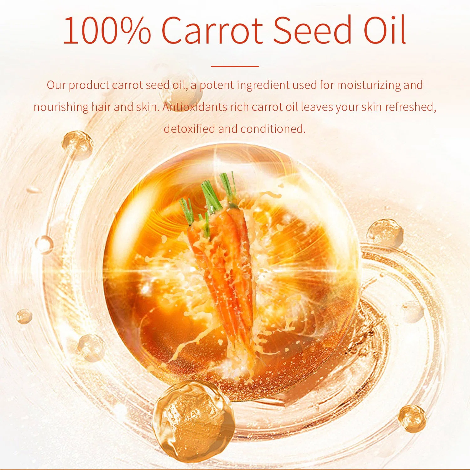 Beauty Cosmetics Skin Care Carrot Seed Oil Soothes Skin Revives Hair