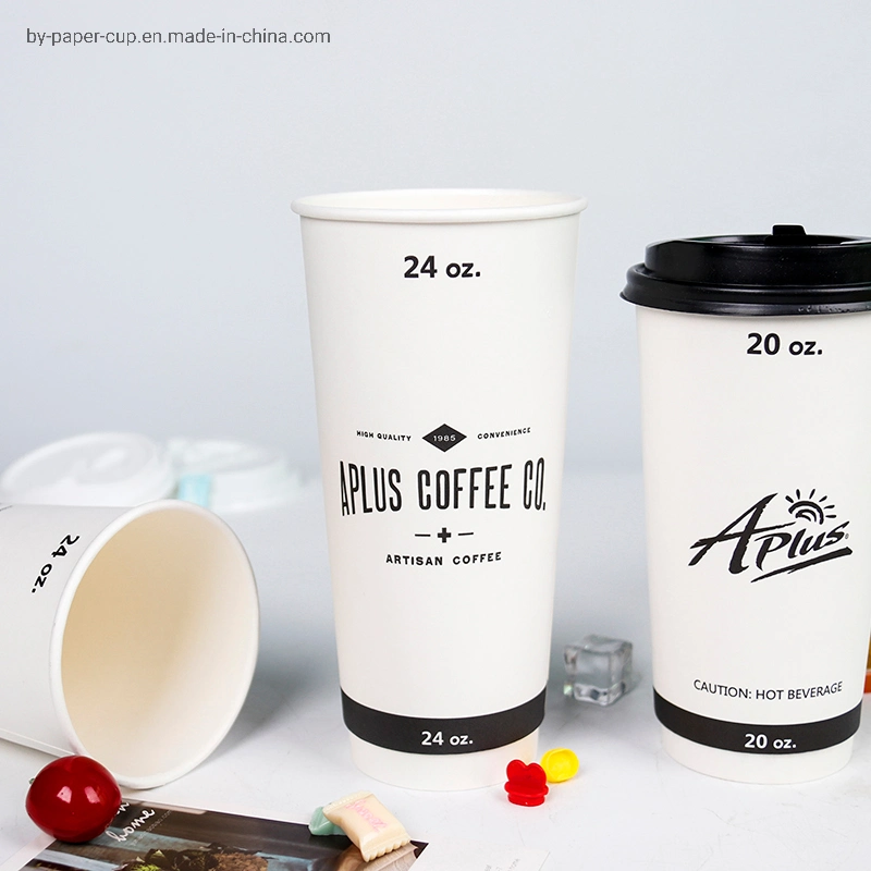 Custom Disposable Paper Product for Coffee Cup Juice Cup Ice Cream Cup Popcorn Cup