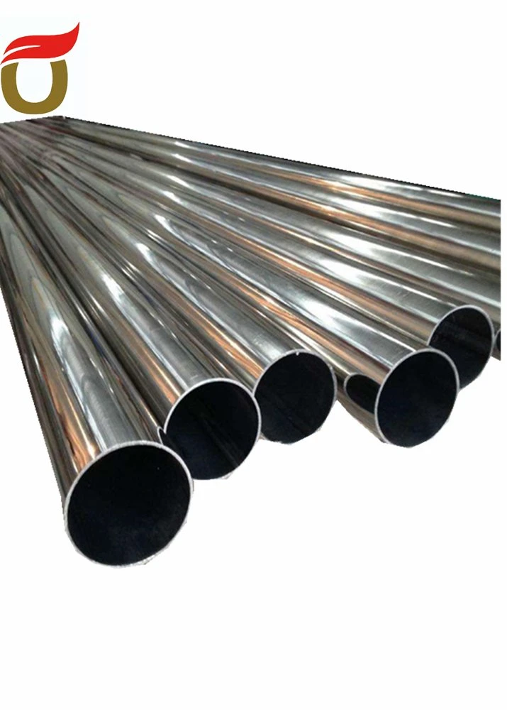 Hot Selling 304 Seamless Stainless Steel Pipe Metal Oval Tube 316 Round Pipe Railing Shaped Tubing Fittings