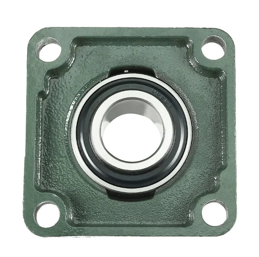 High Speed Rotation UCF205 Square Flange Type Mounted Bearing Unit for Food Machine