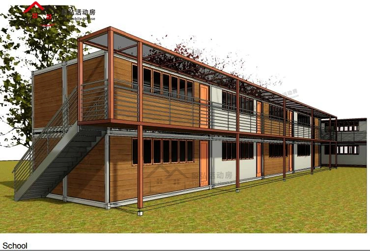 2023 New Style Container Type House Prefab Home Modulr School or Hotel