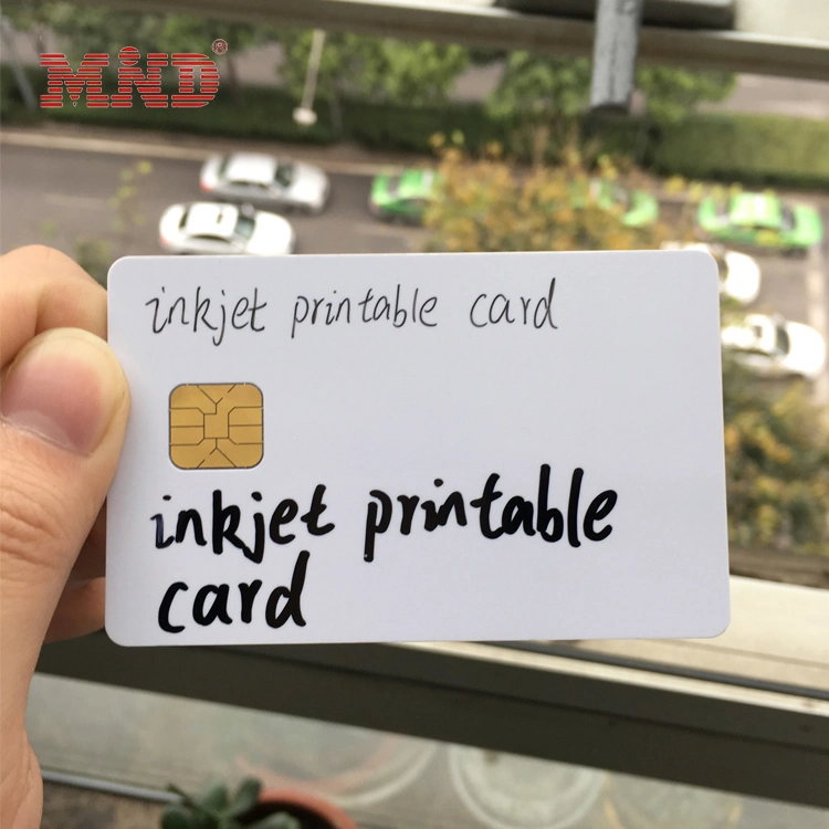 ID de PVC en plastique vide de la carte des cartes de visite imprimables jet d'encre