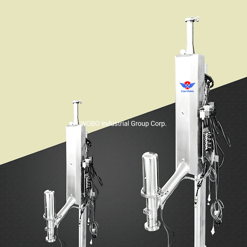 Sistema de doseamento LN2 enchimento de azoto líquido Máquina para bebidas garrafa