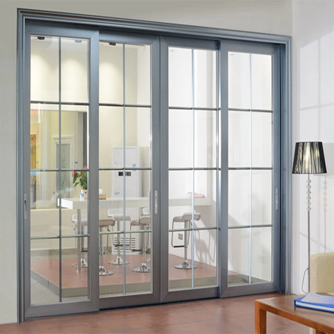 Aluminum Three Panel Sliding Glass Window Latest Window Design