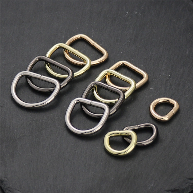 High quality/High cost performance  Metal D-Rings D Ring Loop Buckle for Bag Backpack