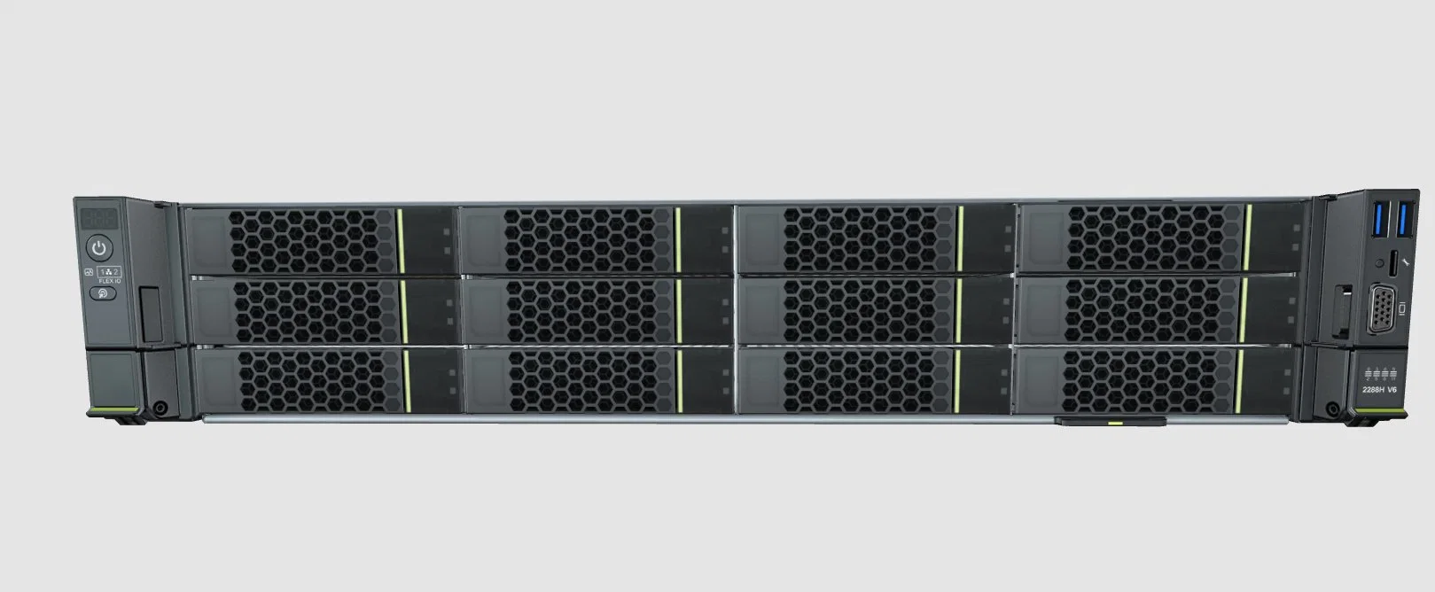 2u 2-Socket Rack Server Fusionserver 2288h V6 with Two in Tel Xeon Scalable Processors and 16 or 32 DDR4 Dimms