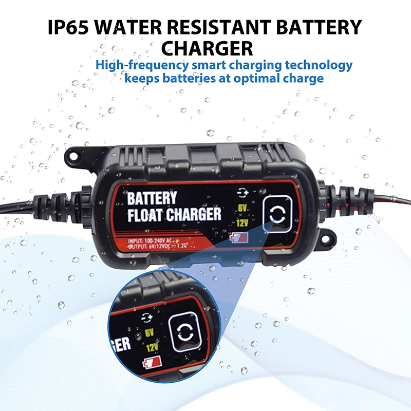 Tragbares Ladegerät für intelligente Auto-/Motorrad-Batterien und Betreuer 12V 1,2A