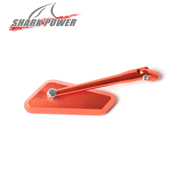 Aluminium Alloy Motorcycle Spare Parts Universal Single Left Rearview Mirror for Suzuki