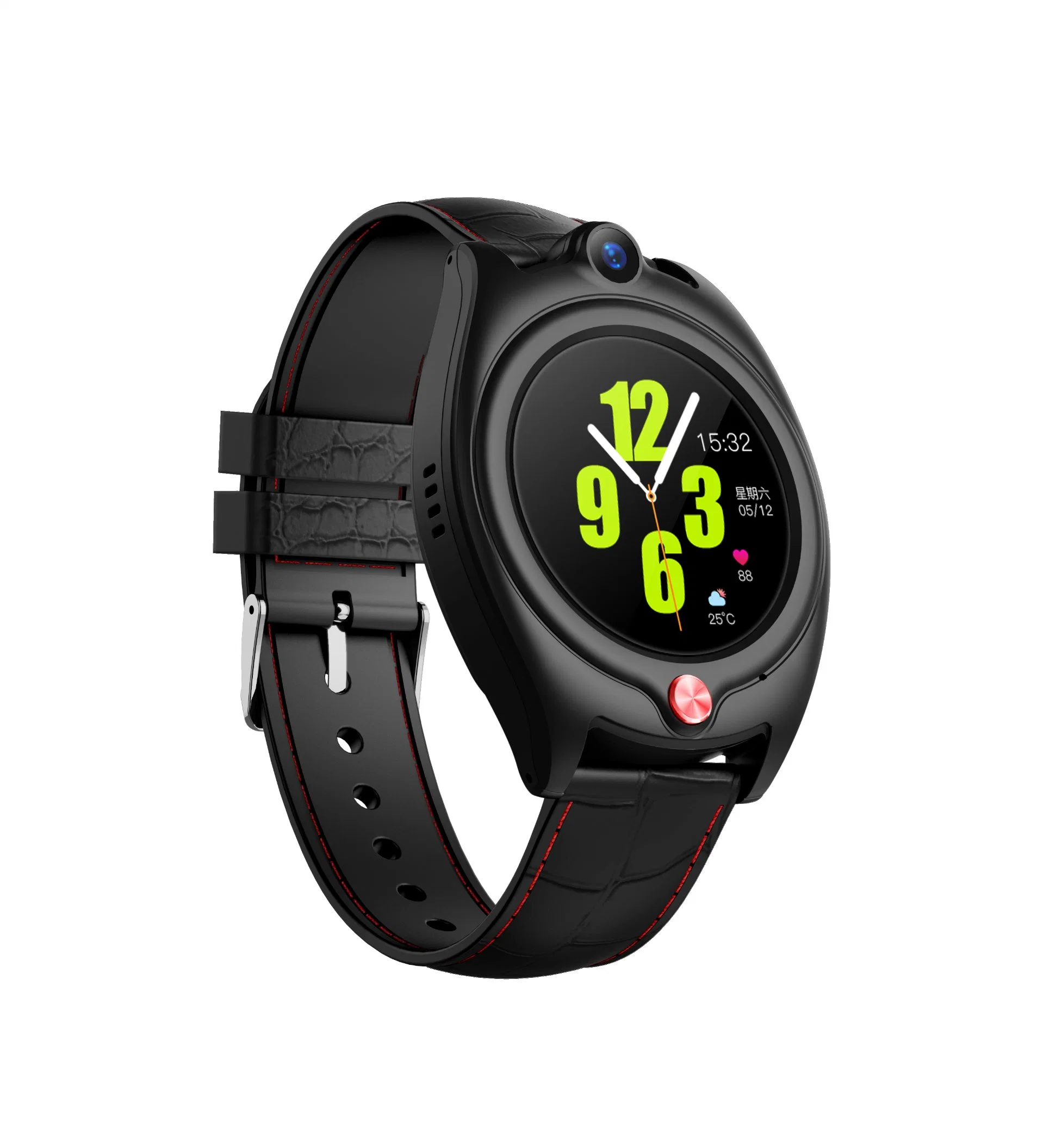 Heart Rate and Blood Pressure Detection, Sleep Quality Detection, Sports 4G Smart Watch