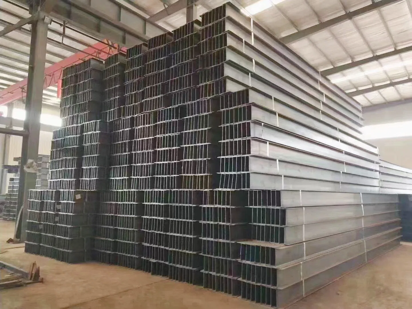 Steel Highfrequency Welding Grade 50 ASTM A572 Construction Steel H Beam