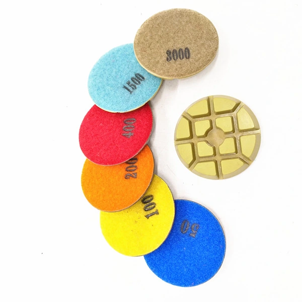 3" Typhoon Dry/Wet Concrete Floor Polishing Pads