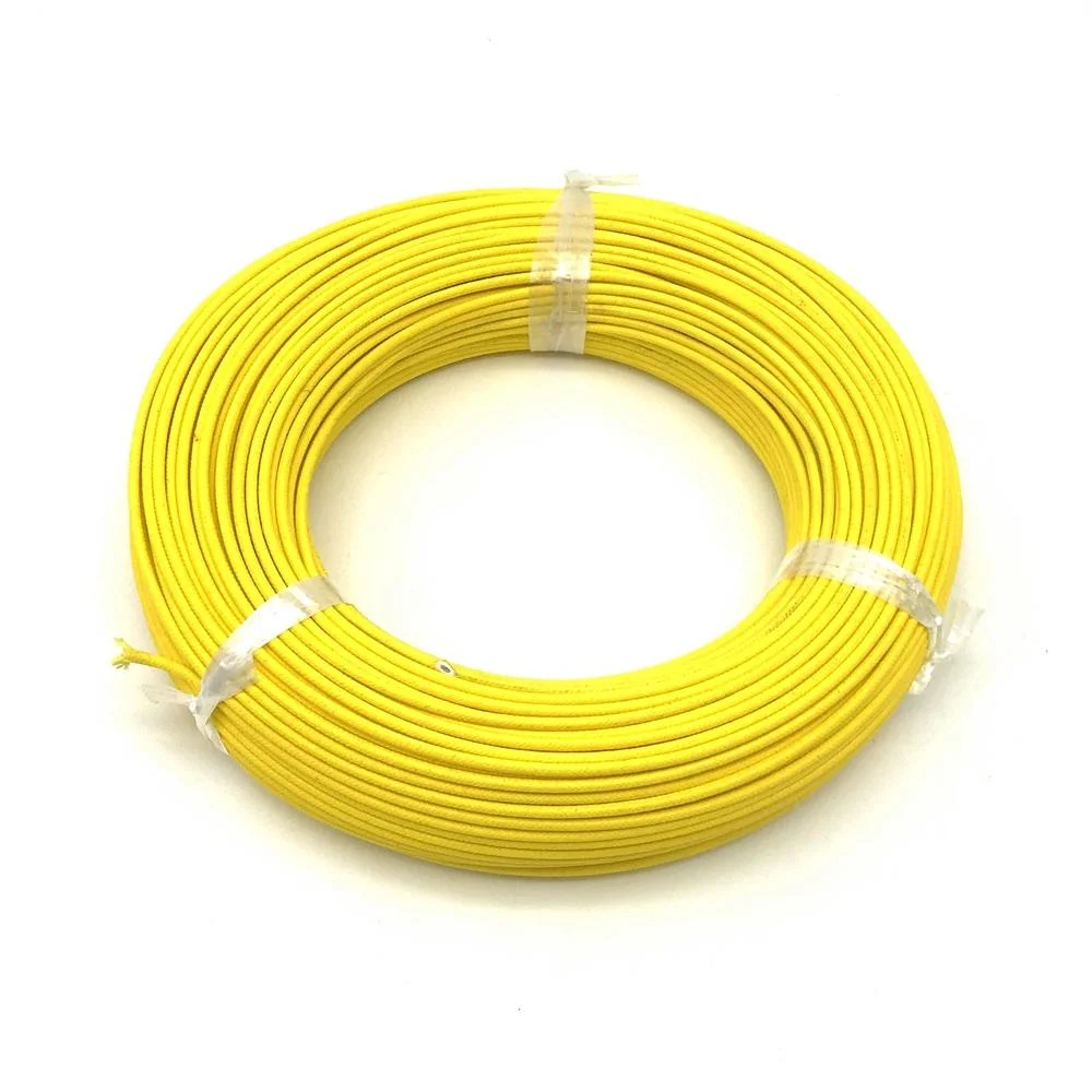 Electrical Wire Rated 200c 600VAC High Voltage High Temperature Style UL3074 Silicone Fiberglass Braid Wir