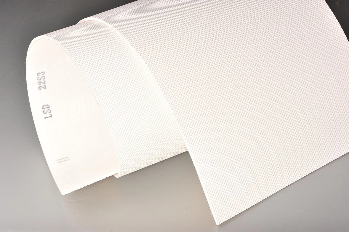 OEM hohe Qualität Öl-resistente Anti-Static White PVC-Förderband für Lebensmittelindustrie