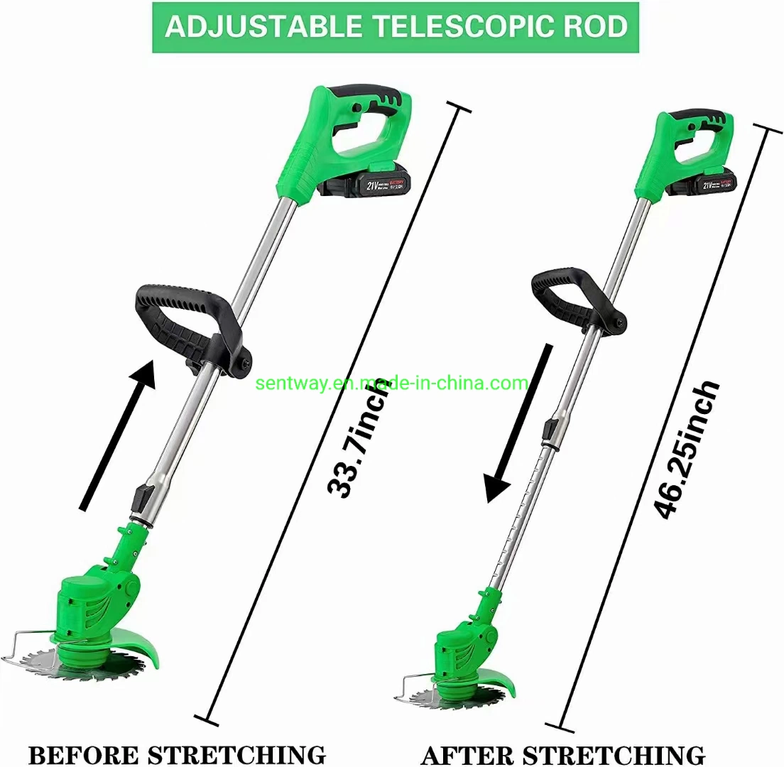 650W новой энергии электрической щетки фрезы телескопической саду травы режущих инструментов электрического триммера для травяных культур