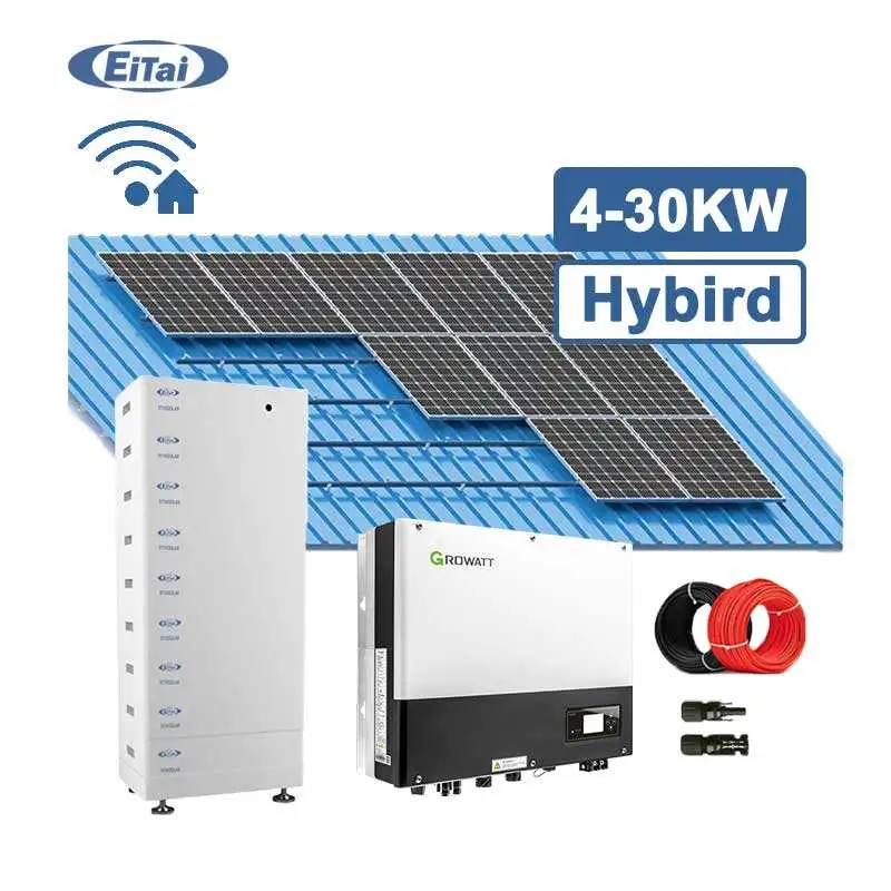 Eitai PV Home Solaranlagen LiFePO4 150kw Panel System Kraftwerk