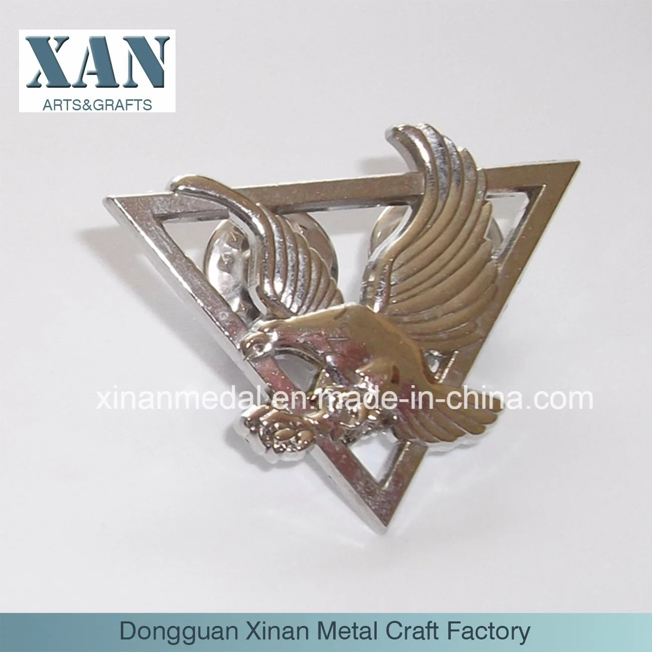 Custom Zinc Alloy Metal Brooch