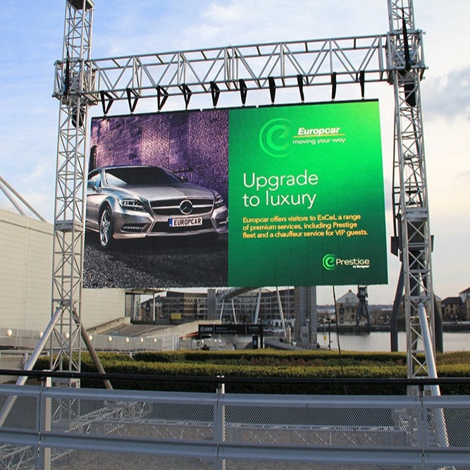 Modulares LED-Display Flexibles Digital Signage Outdoor-Werbung Bildschirm TV