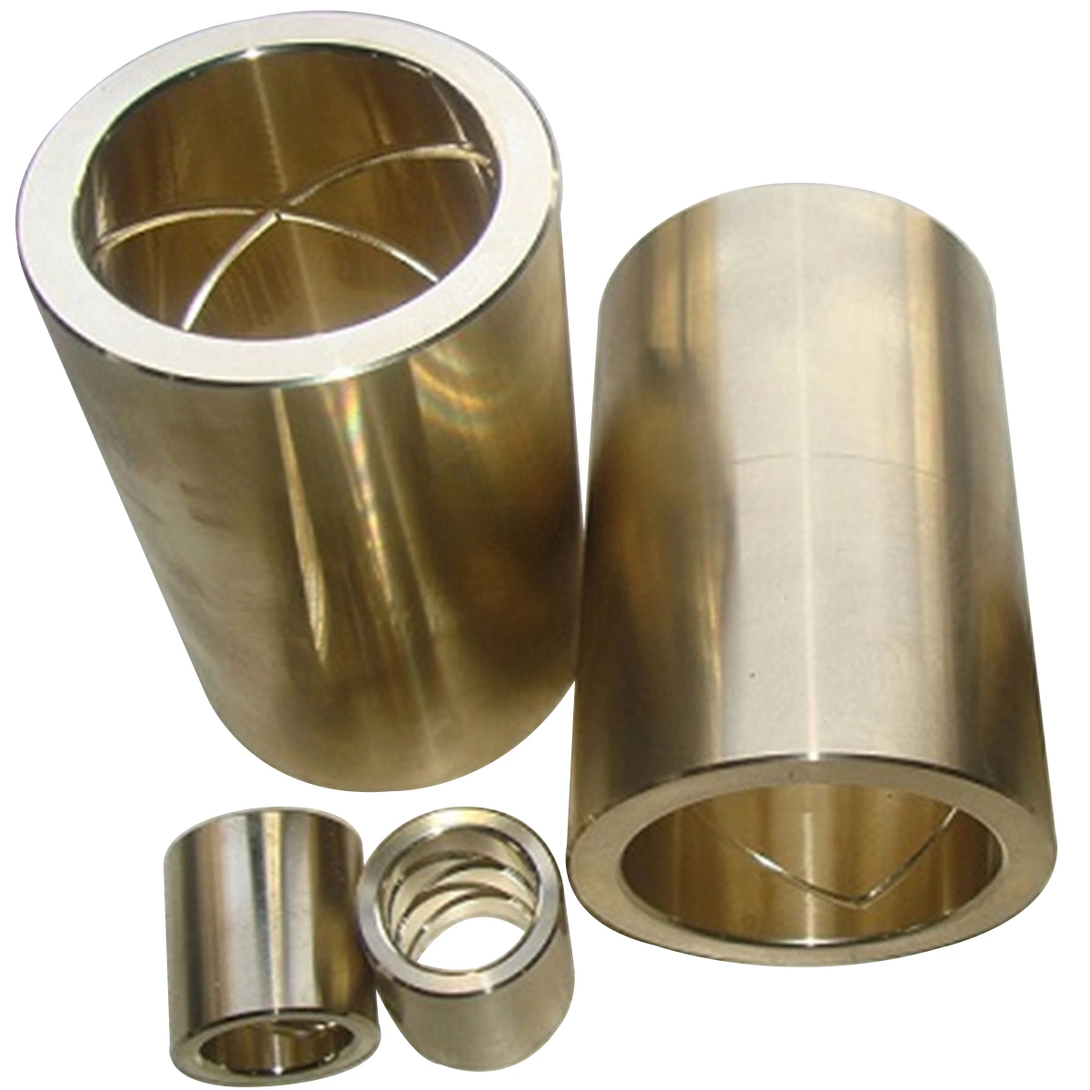 Centrifugal Casting Copper Sleeve Plain Bushing with Oil Groove Sliding Bearing Bush