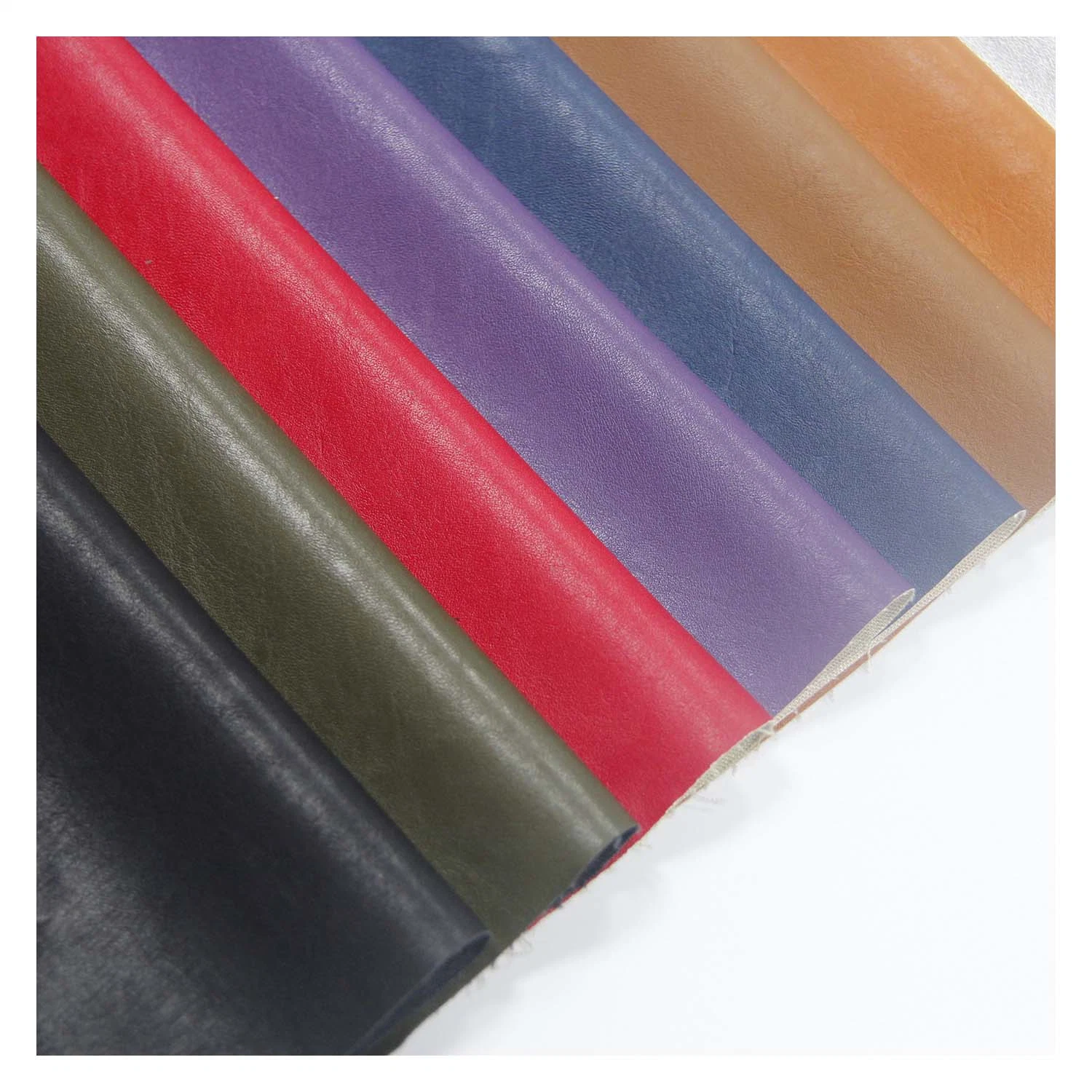 0.6mm Fashion Design PU Faux Synthetic Leather for Clothing