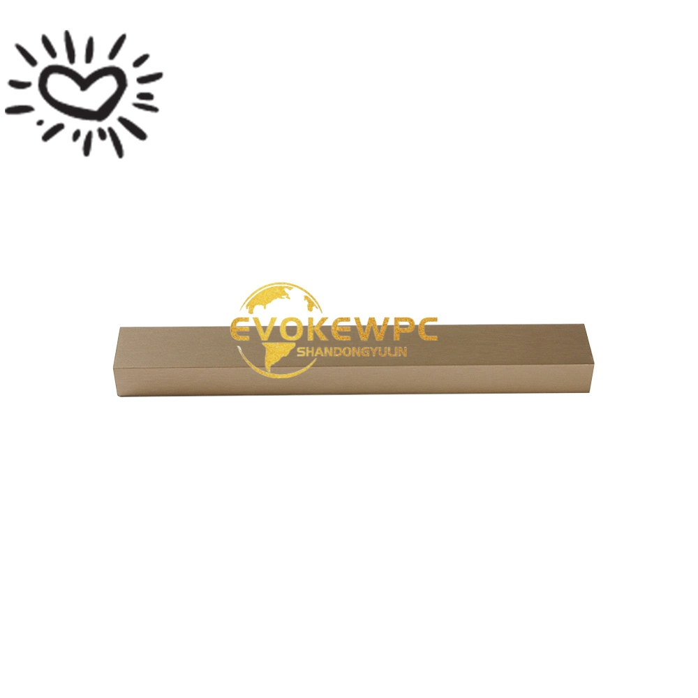 Evokewpc WPC PVC Madeira plástico Composite decoration Square Timber Tube