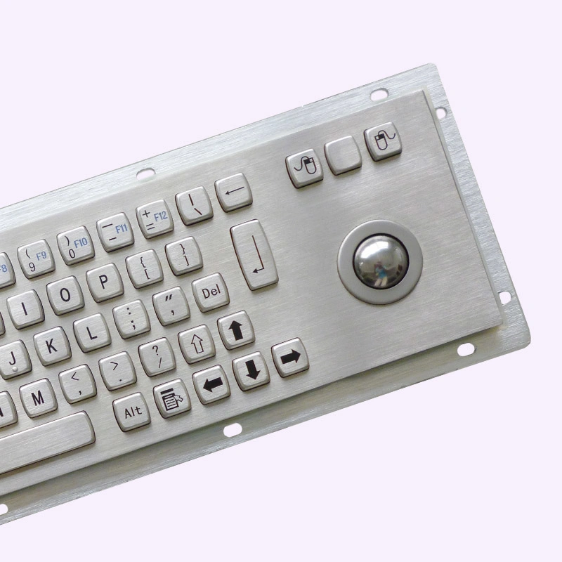 Nuevo teclado de acero inoxidable resistente